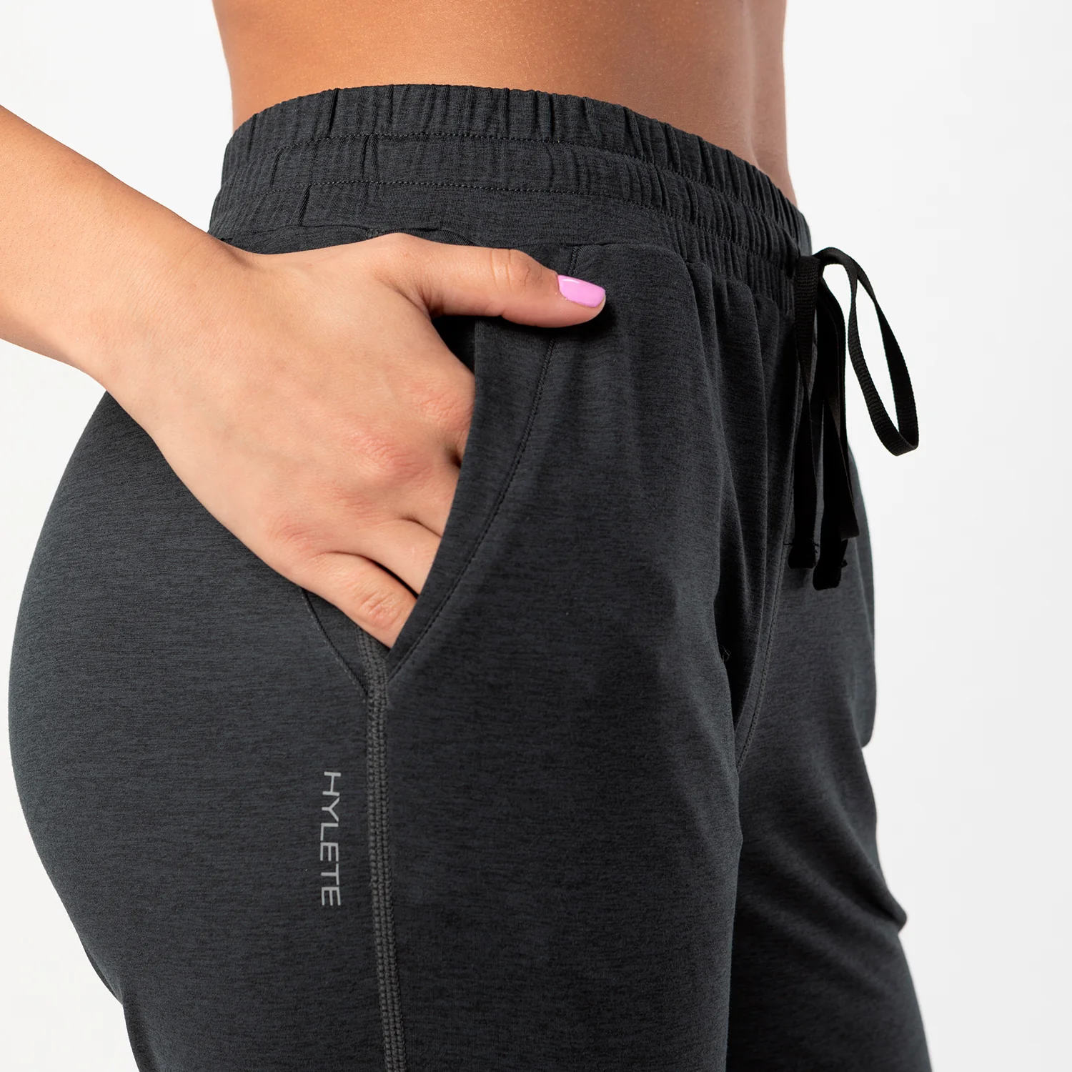 Aurora Jogger Heather Black - Image 5