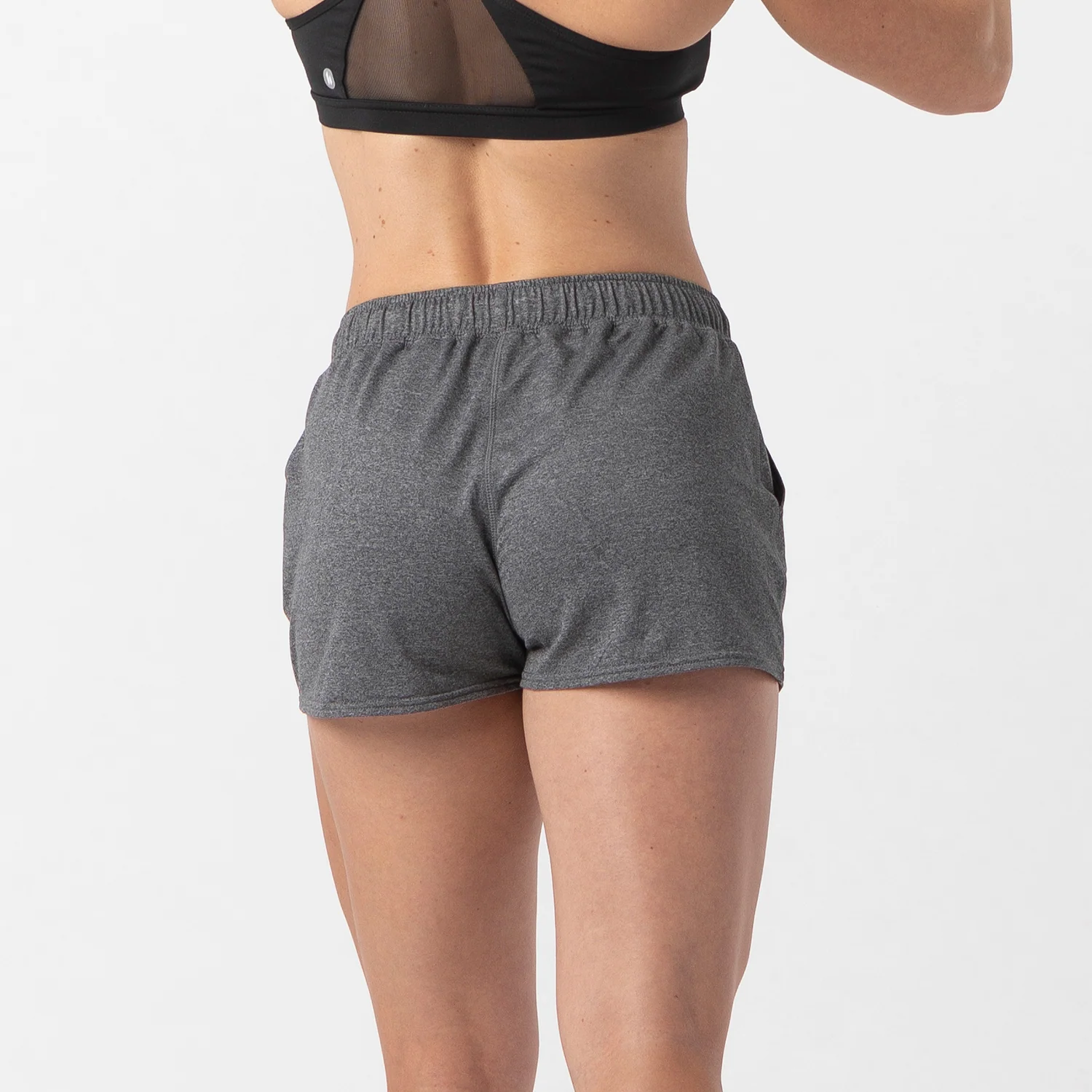 Ava Short Heather Black - Image 3