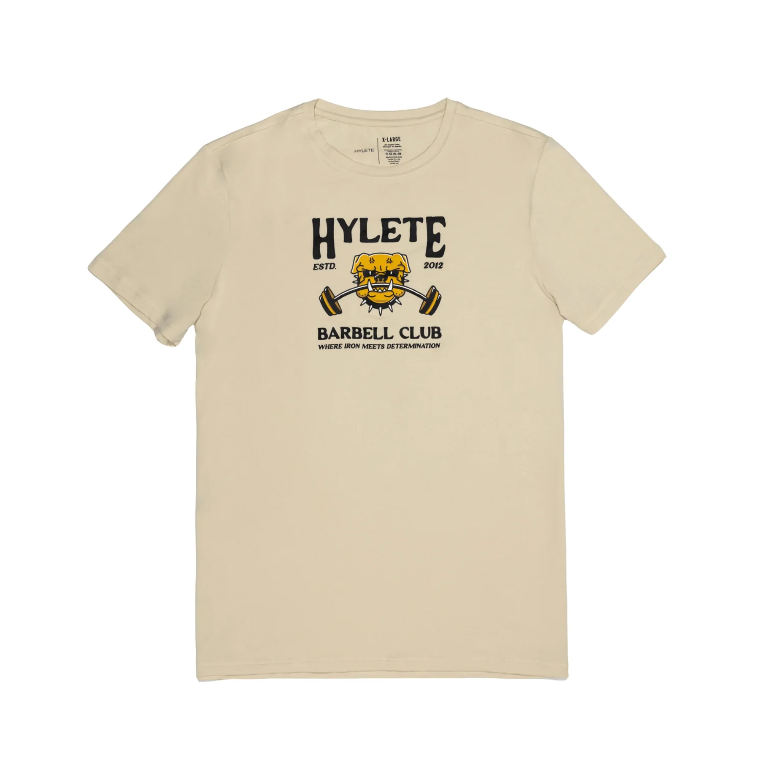 Barbell Club HY-Blend Crew Tee Bone White