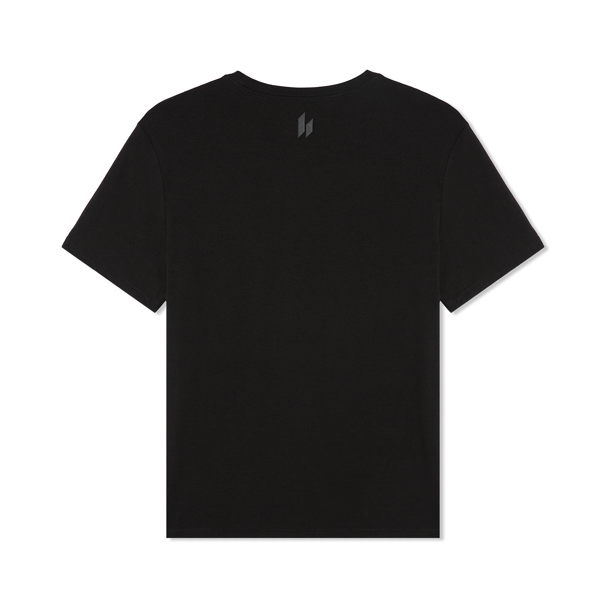 Block Logo HY-Blend Crew Tee Black - Image 4