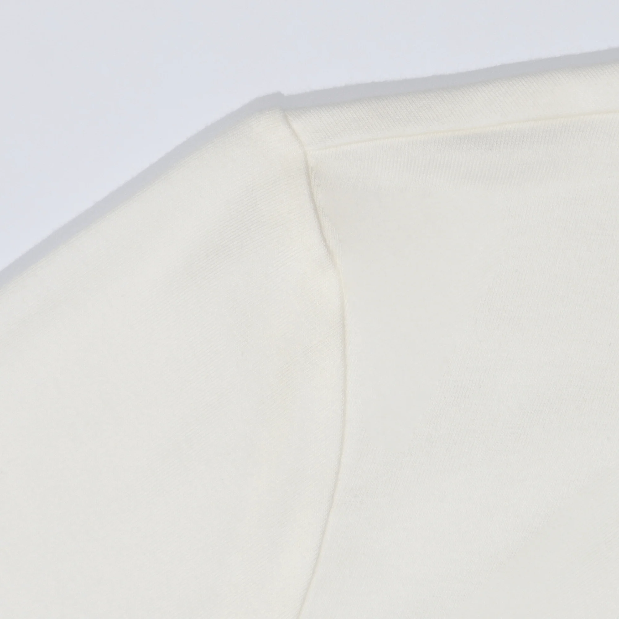 Block Logo HY-Blend Crew Tee White - Image 4
