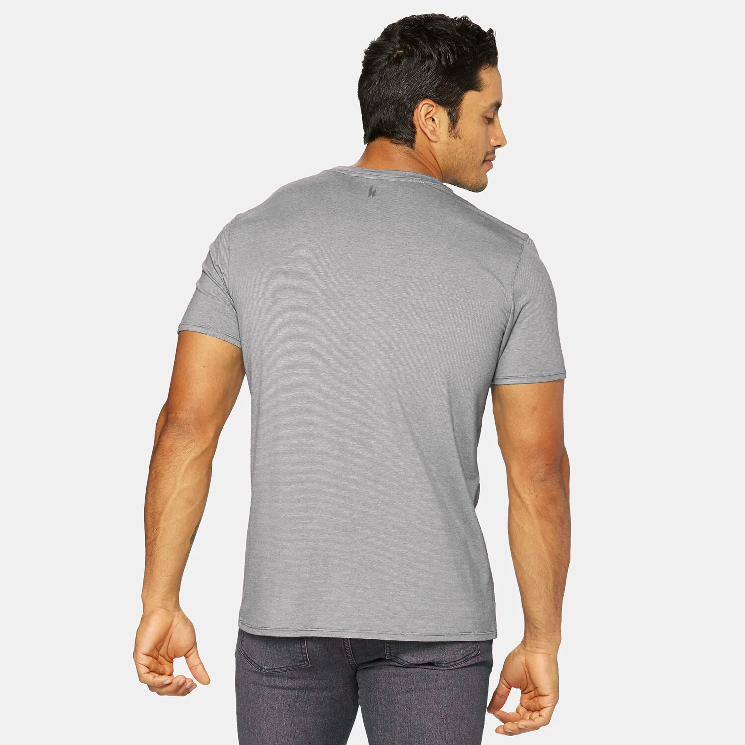 Icon II Crew Tee Gray - Image 5
