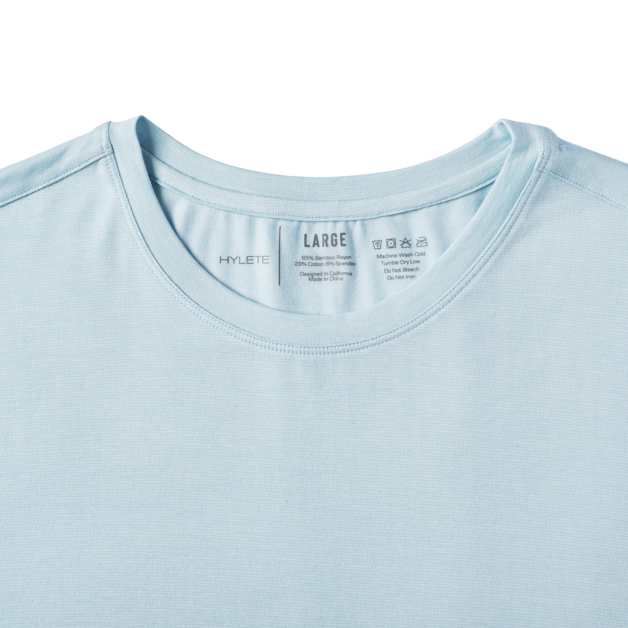 Icon II Crew Tee Sky Blue - Image 4