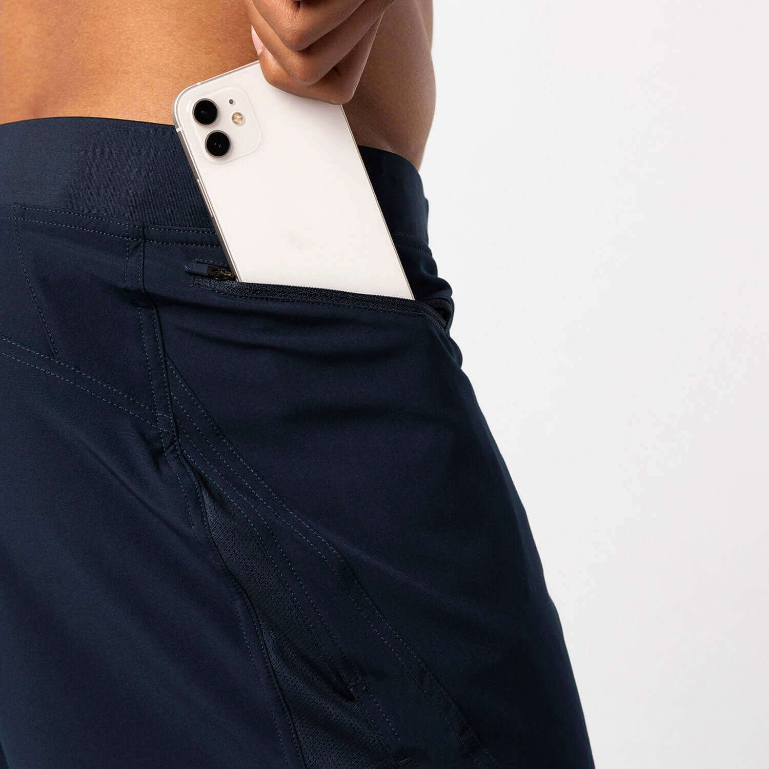 Incline Lined Short Navy - Image 4