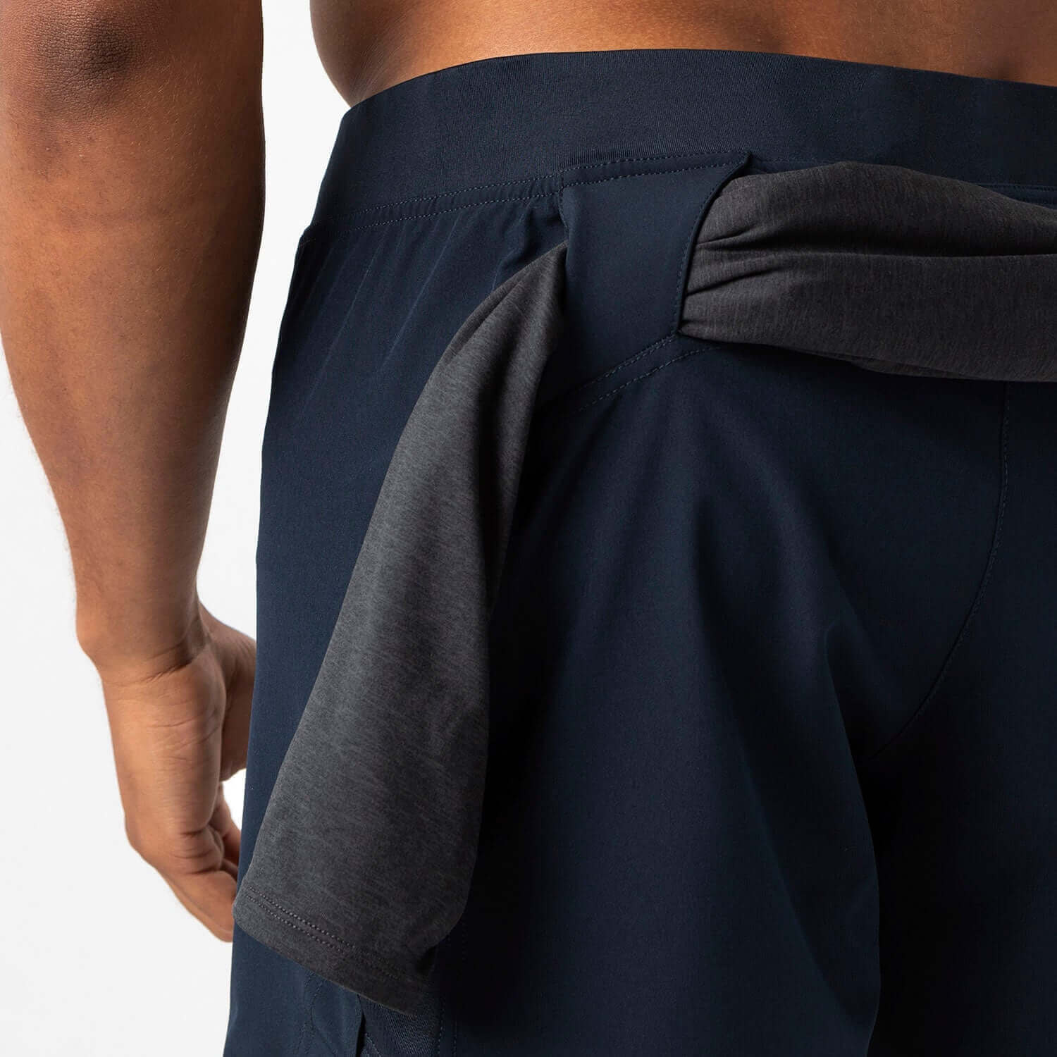 Incline Lined Short Navy - Image 5