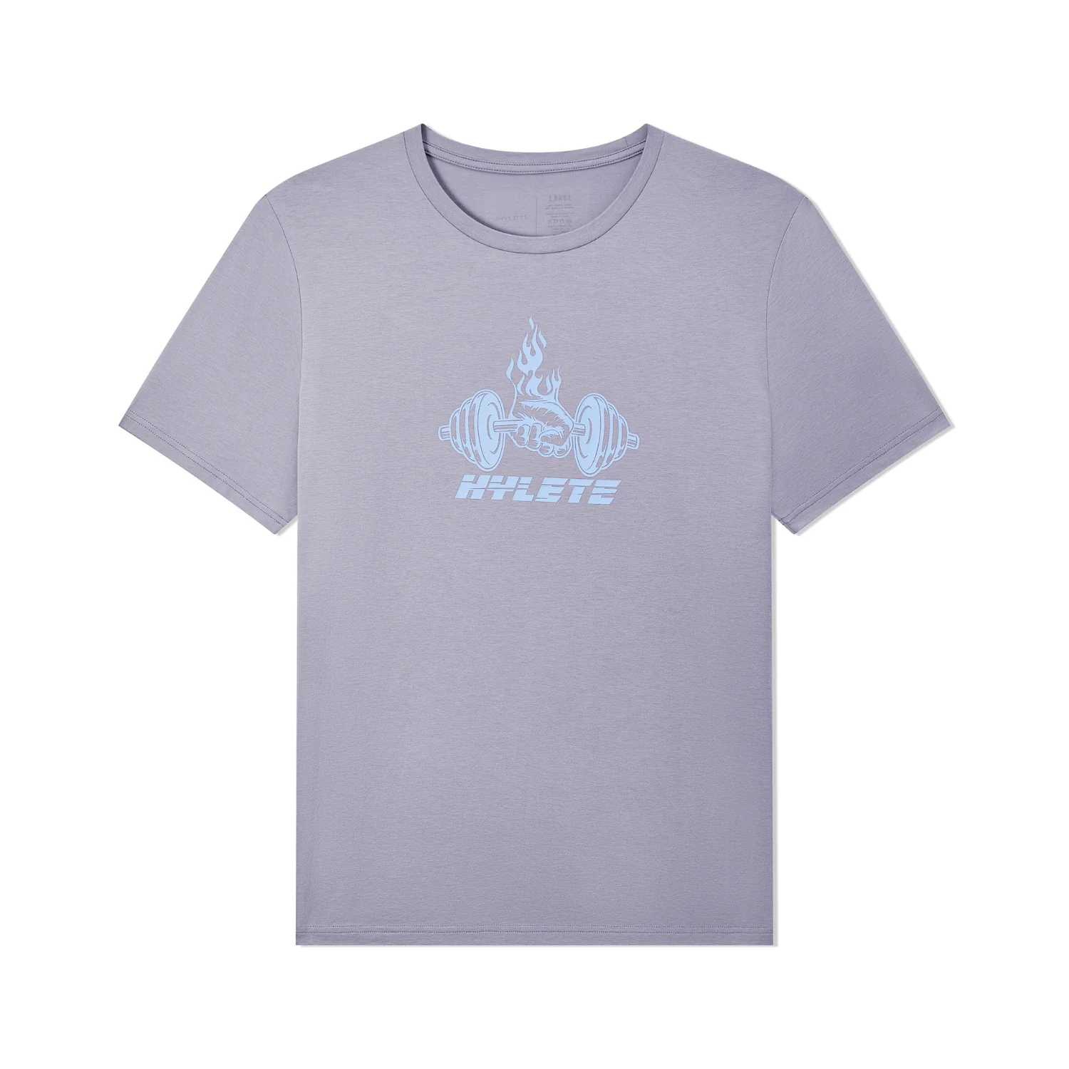 Inferno HY-Blend Crew Tee Lilac Gray