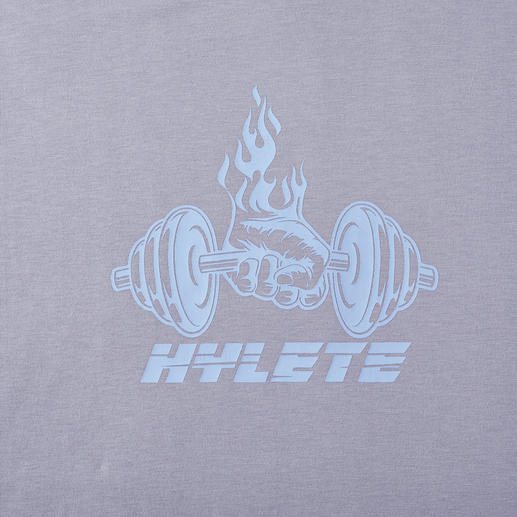 Inferno HY-Blend Crew Tee Lilac Gray - Image 3