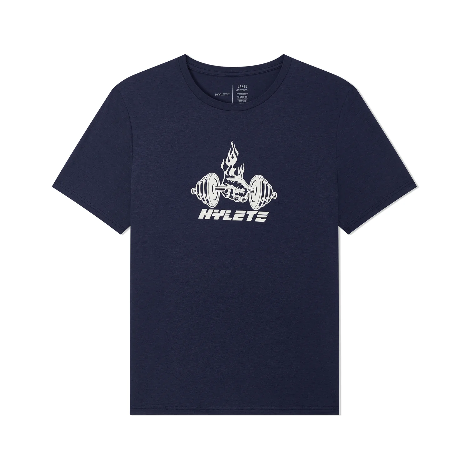 Inferno HY-Blend Crew Tee Midnight Indigo
