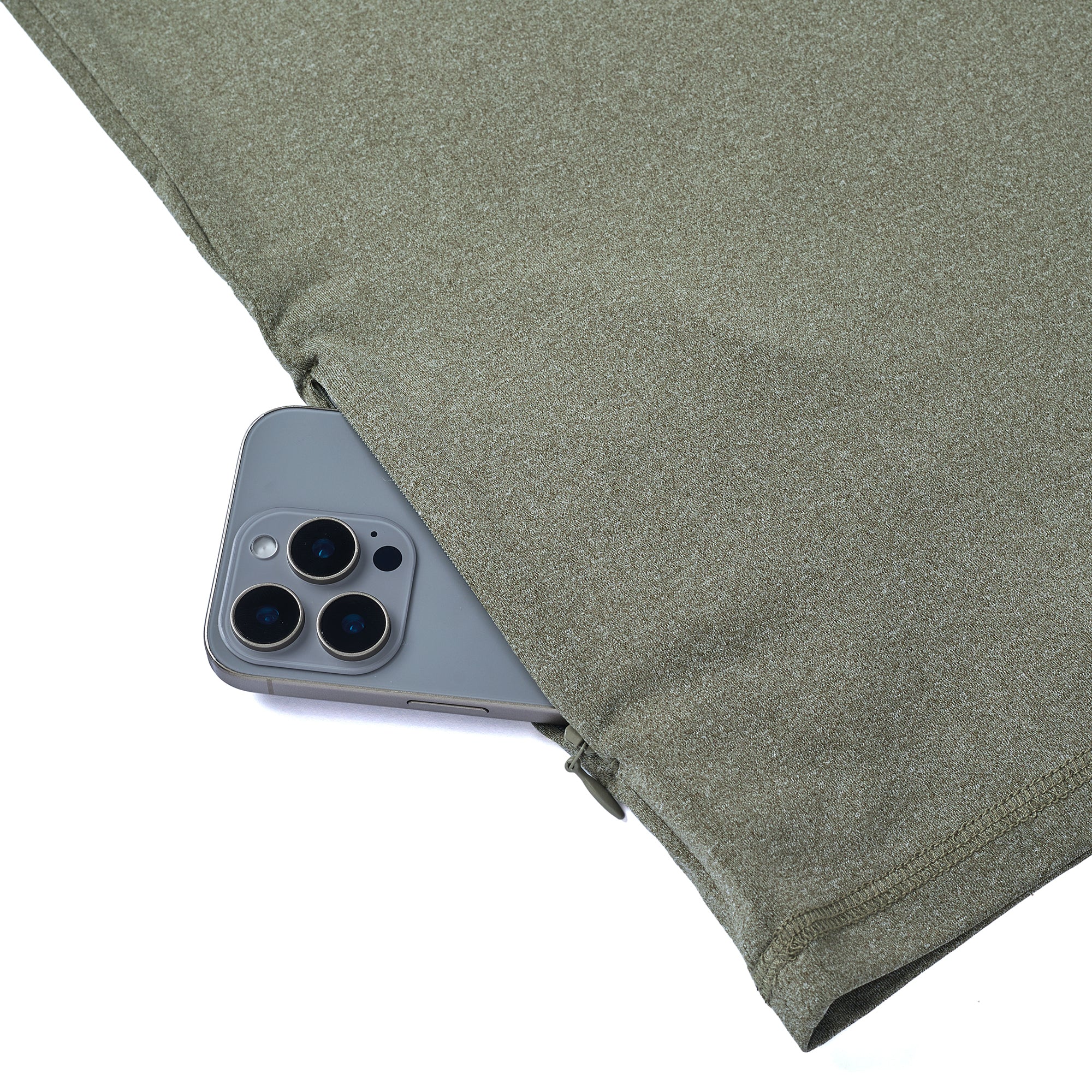 Nexus Hoodie Heather Olive - Image 4
