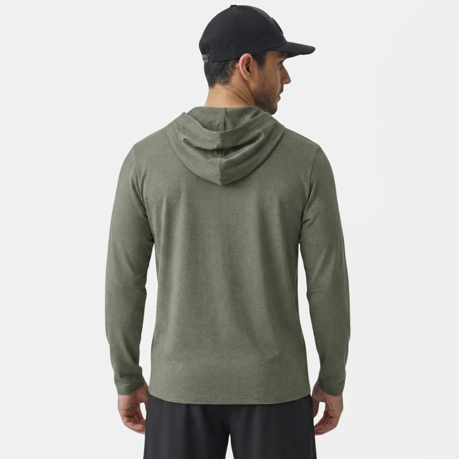 Nexus Hoodie Heather Olive - Image 5