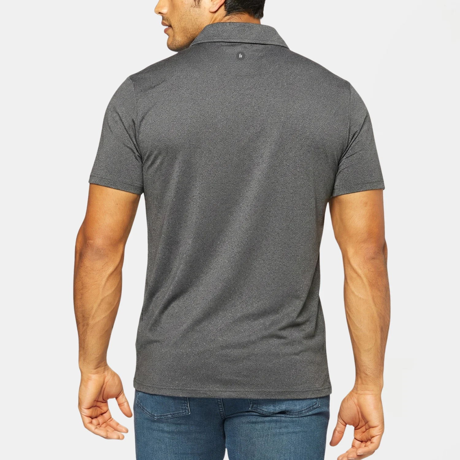 Nexus Polo Heather Black - Image 5