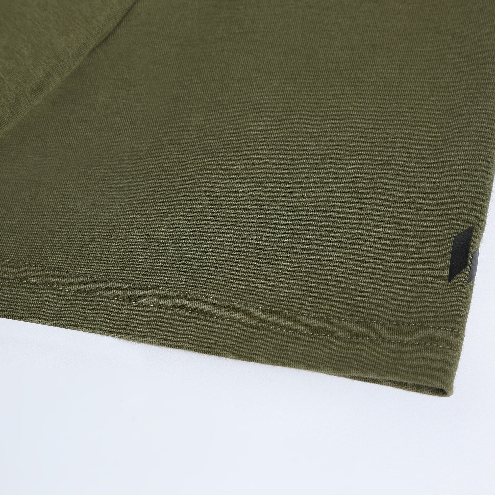 Minimalist HY-Blend Crew Tee Olive Green - Image 3