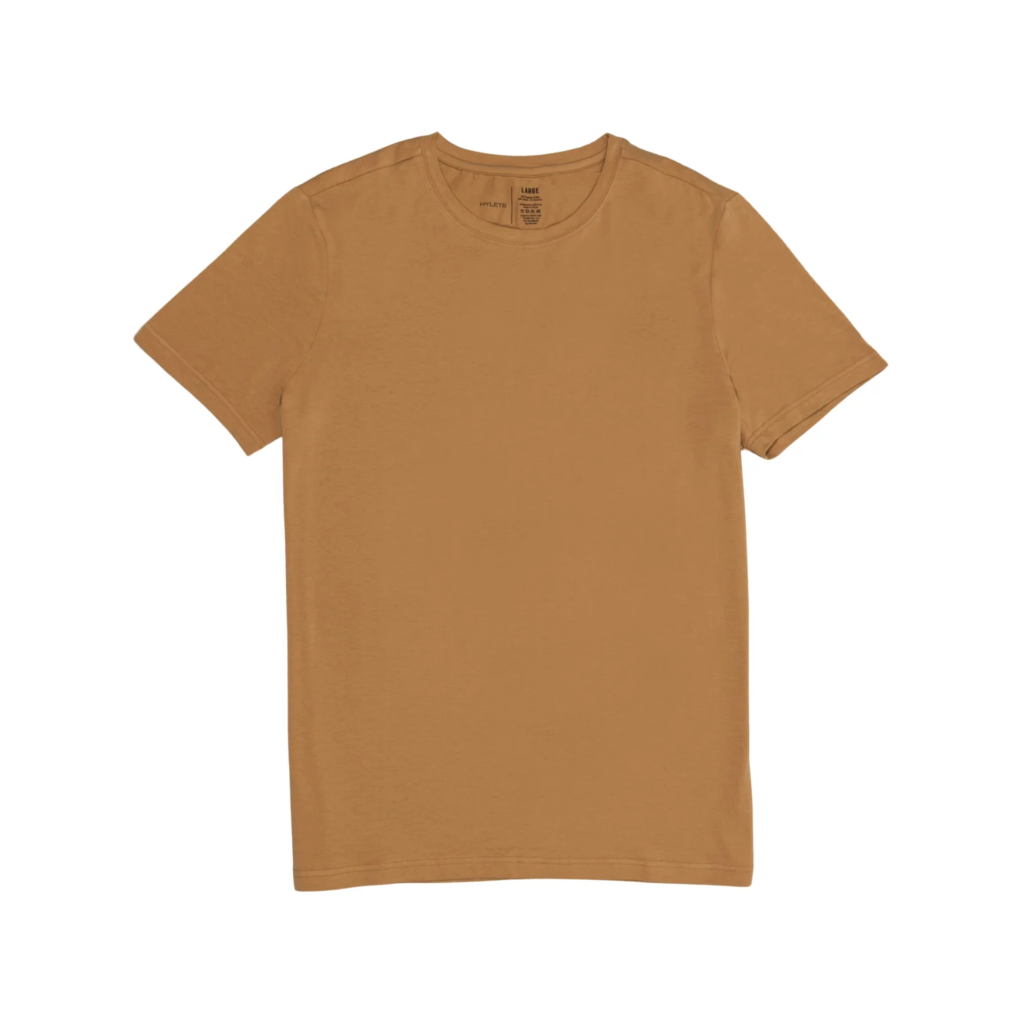 Minimalist HY-Blend Crew Tee Tan