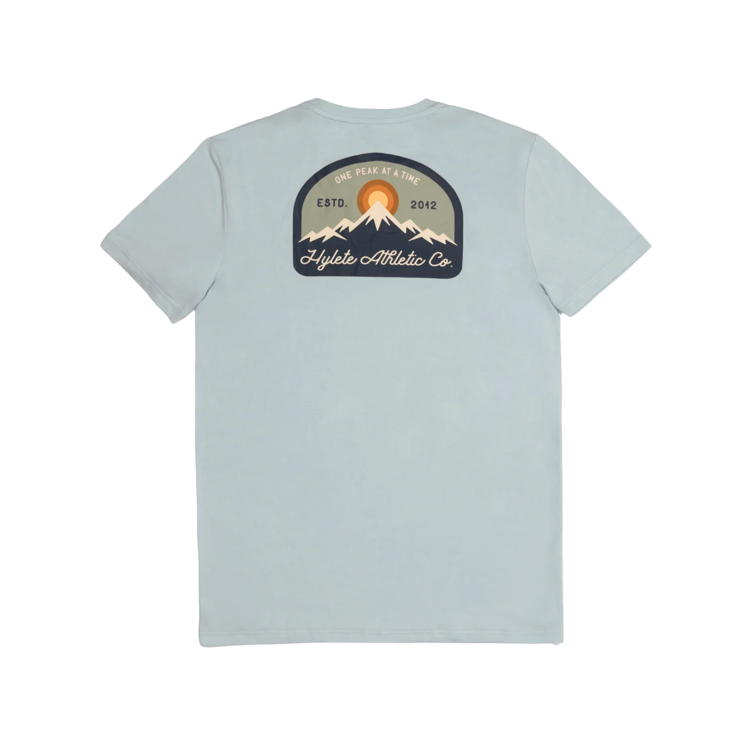 One Peak HY-Blend Crew Tee Sky Blue - Image 2