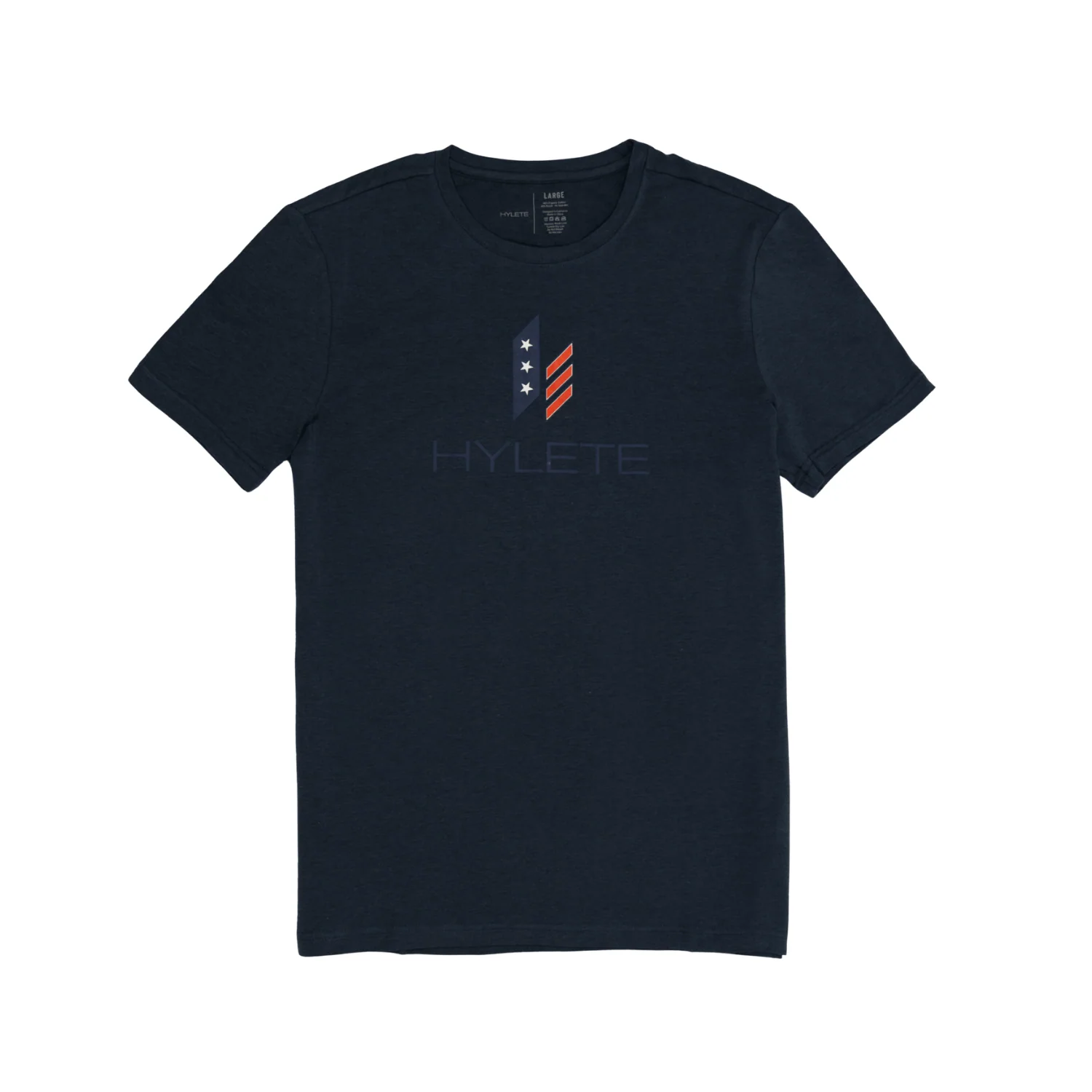 Stacked Nation HY-Blend Crew Tee Navy