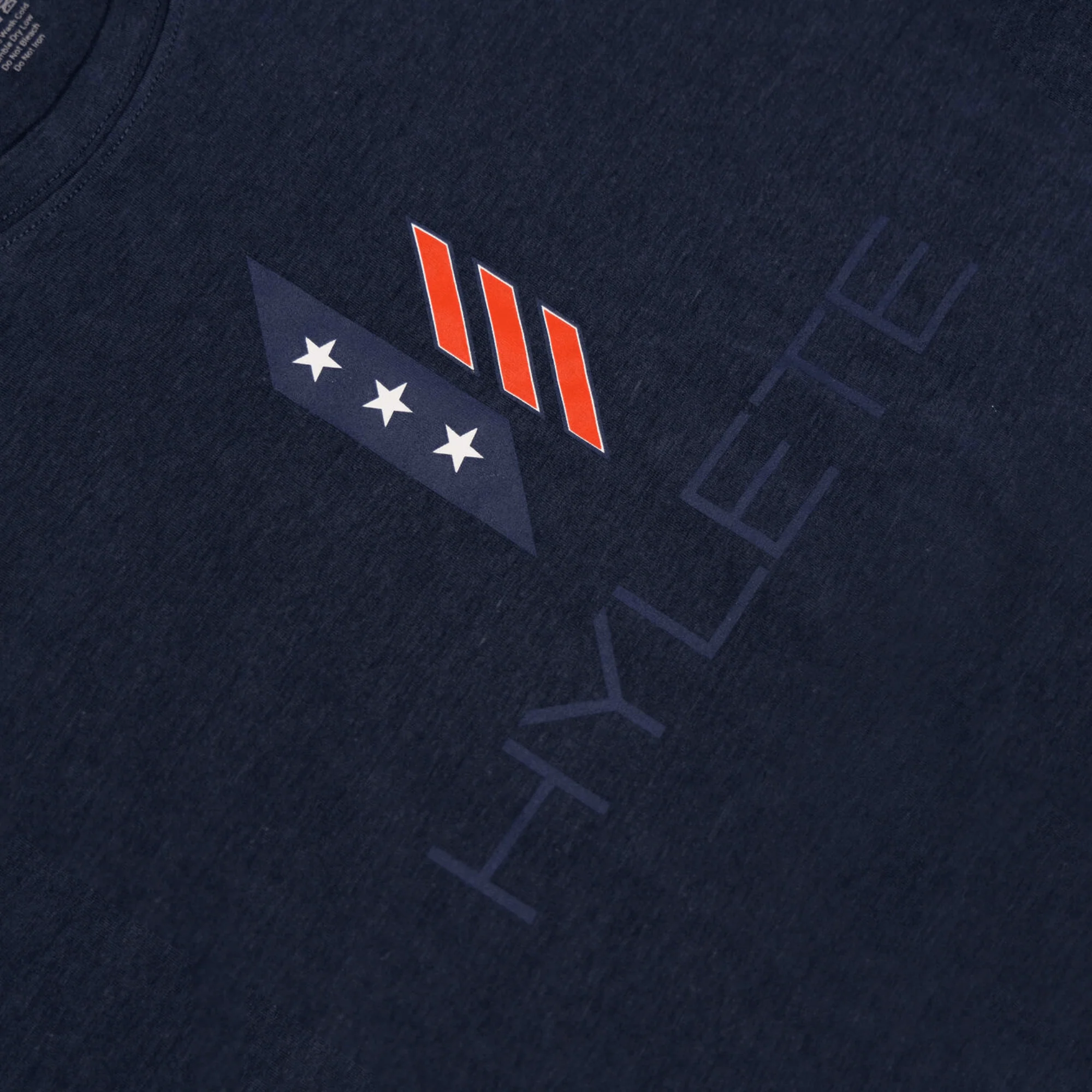 Stacked Nation HY-Blend Crew Tee Navy - Image 3