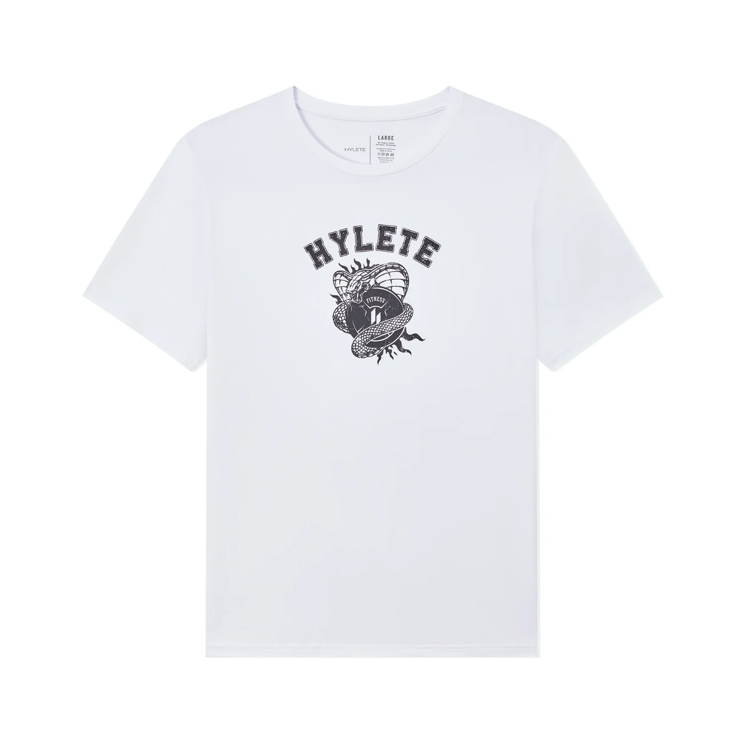 Venom HY-Blend Crew Tee White